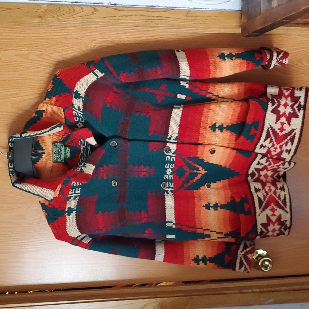 RARE Ralph Lauren hand knit Sweater